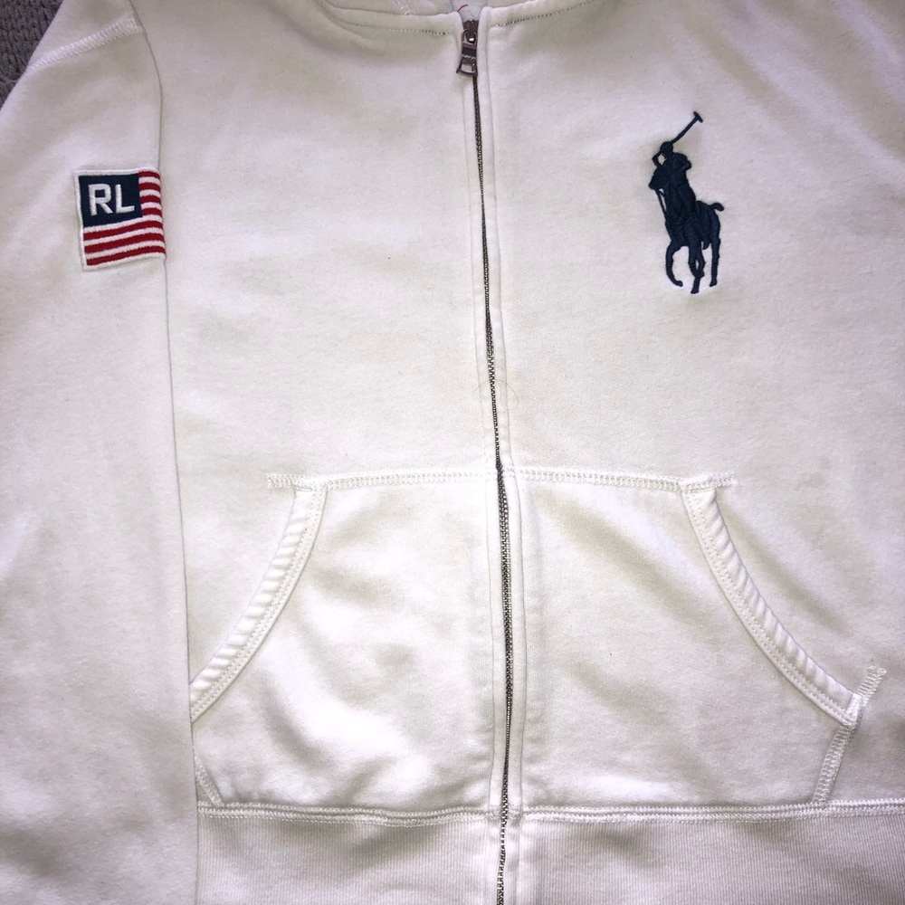RALPH LAUREN ZIP UP JACKET🖤